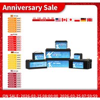 New 12V 24V 36V 48V 30Ah 50Ah 100Ah 120Ah 135Ah 180Ah 200Ah 300Ah Lithium Iron Phosphate Battery For RV Campers Solar Golf Carts