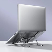 Aluminum Alloy Laptop Stand Adjustable Foldable Portable for Notebook Computer Bracket Lifting Cooling Non-slip Laptop Holder