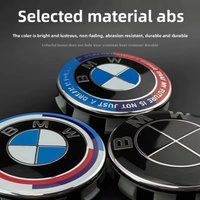 4Pcs 56mm/68mm for BMW E46 G12 G30 G31 G32 G08 G05 F46 F49 F39 F90 Wheel Hub Cover Modified Wheel Hub Center Cover Accessories