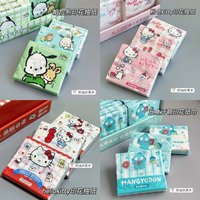 Hello Kitty Sanrio Printed Tissue Packet Ins Cute Tissue Facial Tissue Three-layer Portable Napkin Toilet Paper Accessory Gifts