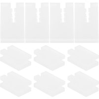 10pcs Plastic Bracket Cover No Tools Easy Install Dust Protection Hook Protective Sleeve For Radiator Anti Vibration