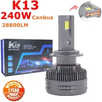 K13 max H7 H1 H11 Led Lamp 3 Copper Tube Led Light For Car Light Fog Light H7 H11 HB3 9005 Led Headlight Bulb
