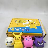 Pokemon Squishy Toys Pikachu Gengar Slow Rising Stress Relief Squeeze Dolls Kawaii Figures Desk Decor