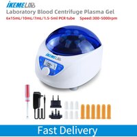 Hot KEME Centrifuge Plasma Gel Laboratory PRP PRF CGF Centrifuge 1.5ml to 15ml 300-5000RPM Centrifuge Machine Lab Equipment 220V