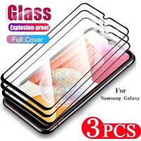 1/3pcs HD Screen Protectors For Samsung A56 A36 A37 A57 S24 FE S23 FE A54 A52 A17 A07 A15 A13 A04S A34 A55 A52S Tempered Glass