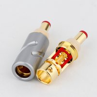 Audiophile DC21G DC25G Connector Jack DC-2.1G DC-2.5G 24K gold-plated DC Female power plug for audiophile applications
