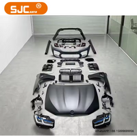 SJC Auto Accessories Parts for 5 Series F10 F18 Body Kits 2011-2017 Upgrade M5 G30 Style Front Bumper Rear Bumper Headlight
