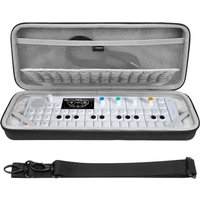 Geekria Hard Shell Travel Carrying Case, Drum Machine Bag Compatible with Teenage Engineering OP-1 Field