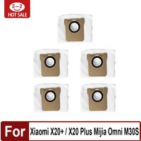 For Xiaomi X20+ / X20 Plus Mijia Omni M30 S / D103CN / X20+ / X20 Plus Robot Vacuum Cleaner Replacement Dust Garbage Bag