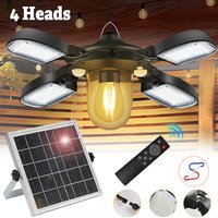 qwSolar Shed Lights,192LED Solar Shed Light, Solar Powered Barn Light with Motion Sensor, Outdoor Solar Pendant Light for Gazebo Garden Homee