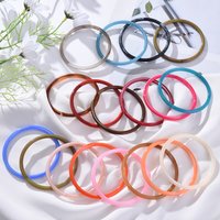 Vintage Round Texture Acrylic Bangles for Women Fashion Elegant Smudged Acrylic Bangles Bracelet Holiday Jewelry Gift New