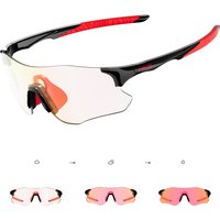 AliExpress kapvoe 2024 Kapvoe Red Photochromic Running Sunglasses Sports for Men Blue Marathon Cycling Glasses Mountain Bicycle Goggles Eyewear