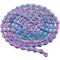 AliExpress 12 Speed Bike Chain for MTB Mountain Road Bike, Ultra Lightweight Durable 12S Bicycle Chain with Missing Link, Rainbow Color -