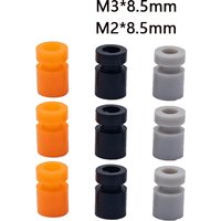 10PCS M2 M3*8.5 Silicone Shock Absorber Column RC Drone FPV Flight Controller Tower AV Anti-Vibration Damper Ball