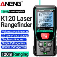 Laser Range Finder ANENG K50/70/100/120 Volume/Area Measure ±3mm Electronic Ruler Measurement accuracy Diastimeter Test Tools