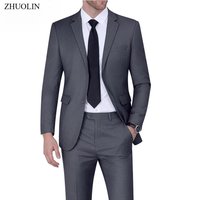 Men Suits Sets High Quality For Wedding Elegant 2 Pieces Jackets Pants Vest Stretch Blazers Tailored Formal Full 2025 Costume