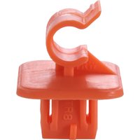 Auto Bonnet Rod Stay Bracket Buckle Clip Fastener Clips Car Hood For Skoda Fabia Octavia MK2 2004-2013 2012 Orange Plastic