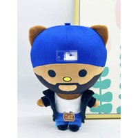 Hello Kitty Kendrick Lamar With Blue Hat Boy Plush Doll Figure Stuffed Toy Cute Boys Girls Fans Collect Gift