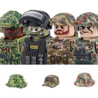 Military US Special Forces City Police Building Blocks SWAT SEAL Air Force Navy Soldier Figures Police Helmet Vest Bricks Toys