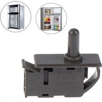 1PC Gray HC-056K 0.5A/1A Door Light Push-button Switch For Wine Cabinet Refrigerator Freezer Door Special Accessories