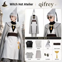 Qifrey Cosplay Costume Anime Witch Hat Atelier Cosplay Wizard Cosplay Outfit Halloween Costume Adult Comic Con Role Play Costume