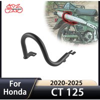 For Honda CT 125 ct125 2020-2025 Exhaust Crash bar Motorcycle Muffler Pipe Guard Bumper Frame Protection