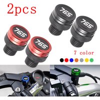 For Triumph Street Triple 765 RS /S/R 765RS 765R 675 Trident 660 Motorcycle M10*1.25 CNC Rearview Side Mirror Hole Cap Plug
