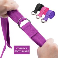 Yoga Mat Strap Elastic Bands Ballet Strap for Yoga Equipment Yoga Strap Cotton Stretching Band Pilates Elastic YJS05