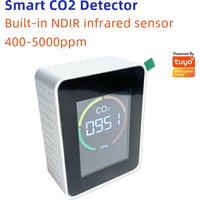 WIFI/Zigbee Tuya Smart CO2 Sensor NDIR Carbon Dioxide Detector High Precision LCD Display Smart Life APP Home