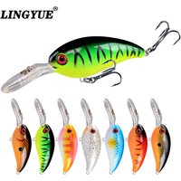 1pc Floating Crank bait Fishing Lure Wobbler Minnow Isca Artificial Lure Crankbait Bass Pike Trolling Pesca Tackle