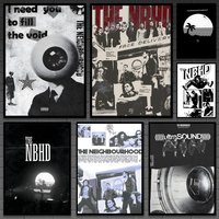 The Neighbourhood Poster Versatile HD Waterproof Wall Art Self-Adhesive Decor for Any Space Ideal Gift