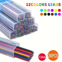 2 boxes/72 pieces of 2.0mm pencil lead art and painting design special high-quality office and learning supplies