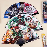 Summer Demon Slayer fan folding fan, Kanjiro, my wife Sayuri, Tineko, Daigoro Yoshinori, fan for blowing wind accessory