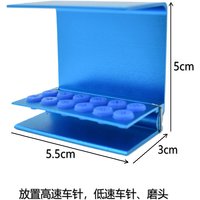 F065 Dental Burs Holder For High Speed Burs& Low Speed Burs Dentistry Autoclavable Disinfection Box 12 Holes
