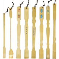 Durable Massager Back Scratcher Multistyles Bamboo Backscratcher Wooden Scratching 41.5~46.5cm Backscratcher Massager