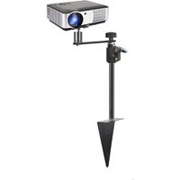 SH-Support de budgétaire triangle imbibé pour lit, canapé, table, utilisation facile et lumière annulaire pour prise de vue vidéo avec col de cygne