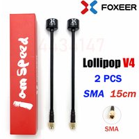 Foxeer Lollipop V4 Lollipop Omni 5.7G 2.6DBI Antenna RHCP LHCP SMA MMCX Right Straight RHCP UFL Super Mini for RC FPV Drone 2PCS