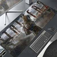 Large Computer Lockedge Mousepad FPS Gamer Keyboard Mat XXL Rubber Non-slip Base Office Deskmat Stalker 2 Gaming Extended Carpet
