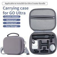 Travelling Case for Insta360 GO Ultra Creator Bundle Portable Waterproof Shockproof Anti-scratch Storage Bag for GO Ultra