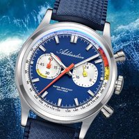ADDIESDIVE – montre chronographe à Quartz pour hommes, 38mm, 0S21, luxe, en acier inoxydable, lumineux, étanche à 100M, bracelet en caoutchouc