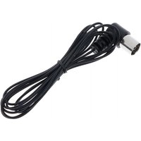 FM Antenna Female For Sound Natural Sound Stereo Receiver For FM Radio/ Hi-Fi/ DAB/ TV Indoor Use Black