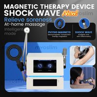 2-in-1 Magnetic ring Pulse Shock Wave Wellness Device with Red Light For Muscle Relaxation Recovery Support Daily Comfort Salon