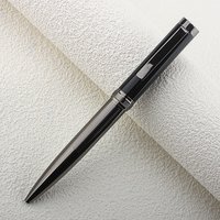Metal Ballpoint Pen Beautiful Ripples 0.7MM Nibs Refill School Office Supplie School Stationery