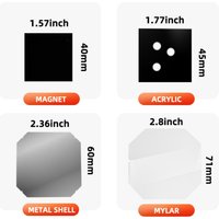 1000sets Materials for 50*50mm Fridge Magnet Photo