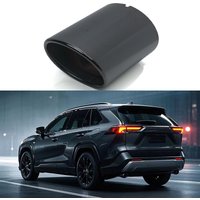 Muffler Tip For Toyota RAV4 2019 2020 2021 2022 2023 2024 WILDLANDER Exhaust Tip Muffler Exhaust Pipe Nozzle Car Accessories