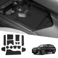 LFOTPP Car Door Groove Mat for BMW iX I20 EV 2022 2023 2024 2025 Anti-Slip Door Gate Slot Pats Auto BMW iX I20 2025 Accessories