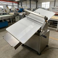 Tabletop folding manual dough rolling machine, dough opening machine, croissant crust and French tart shell forming machine, etc