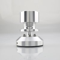 4PCS Speaker Base Shock Absorber Lead alloy Adjustable Tray Pad Steel Ball Ceramic Ball Foot Speaker Stand Isolation Feet Spike