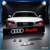 1Pcs Auto Front Grille Badge Car Head Grill Emblem LED Light For Audi A4 A3 A5 A6 A7 A8 Q3 Q5 Q7 Q8 B5 B6 B7 B8 B9 Q7 8P 8V 8L