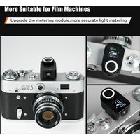 AstrHori XH-2 Camera Light Meter Cold Shoe for Camera Photography OLED Display Real-time External Camera Light Meter